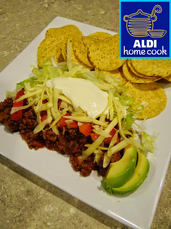 ALDI home cook Open tacos