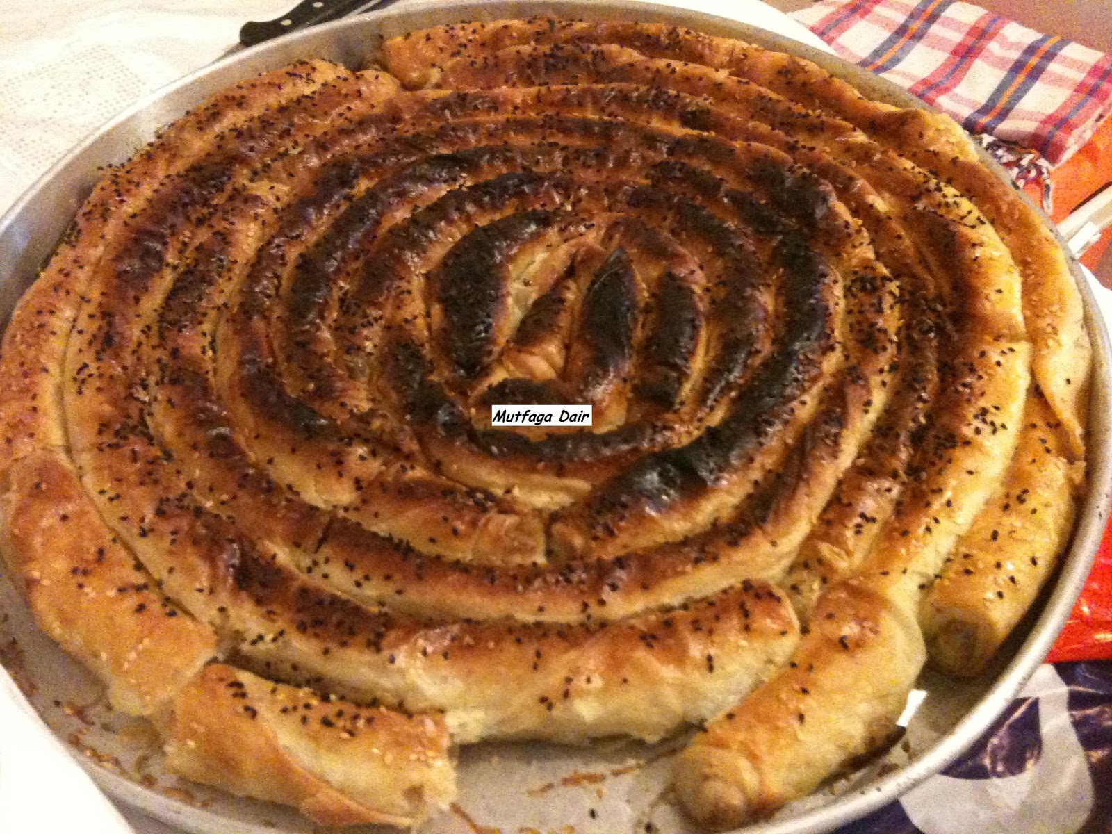 Mutfağa DairSpecial Turkish Meals Çarşaf BöreğiPatatesli