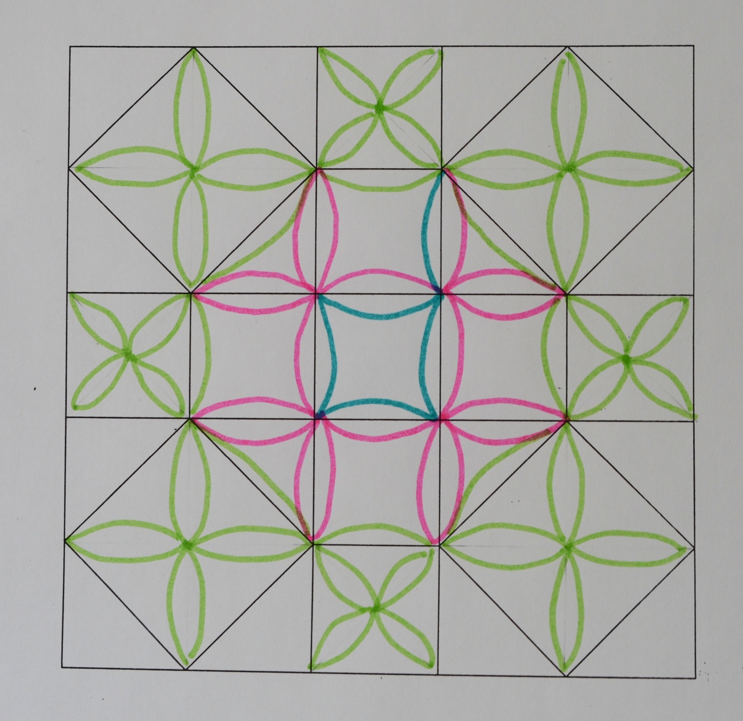 Hyacinth Quilt Designs Continuous Curve Quilting