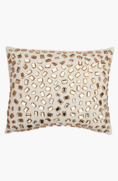 Lovely Clusters Boutique: Andrea Faux-Gemstone Decorative Pillow