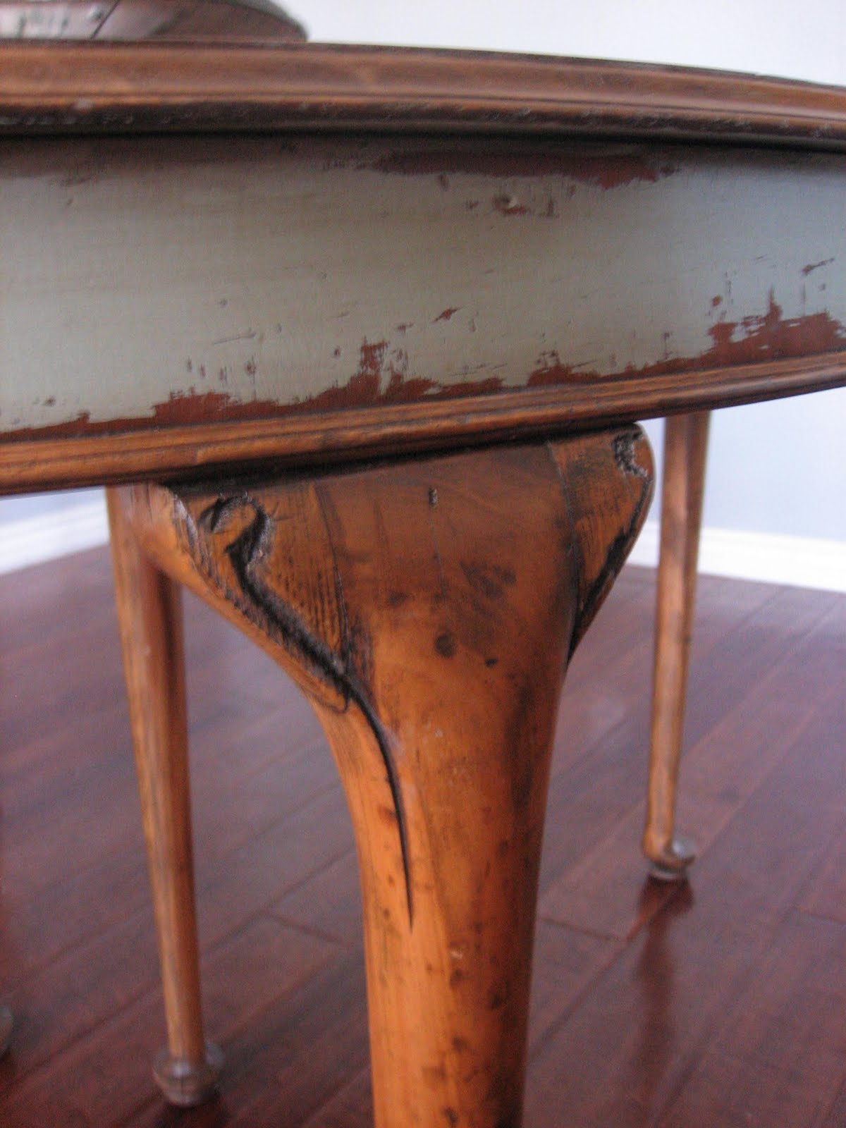 European Paint Finishes Primitive Farmhouse Table