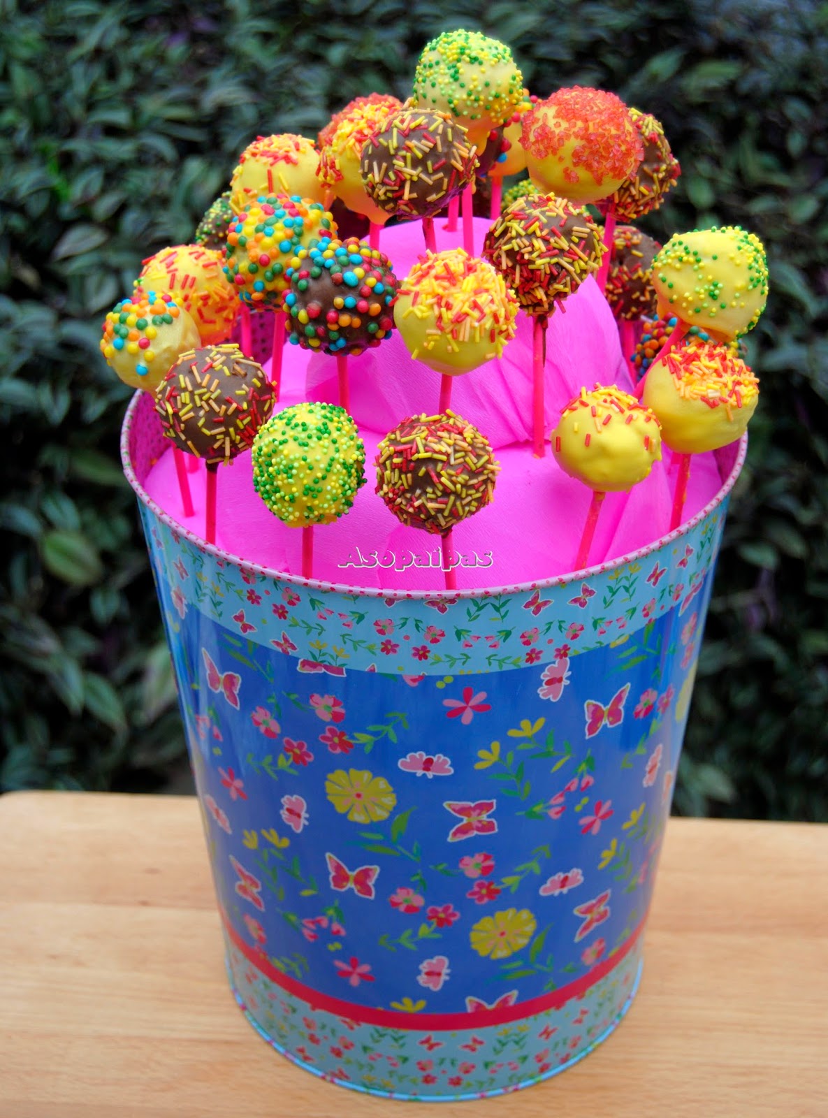 Cake Pops. Receta Asopaipas. Recetas de Cocina Casera