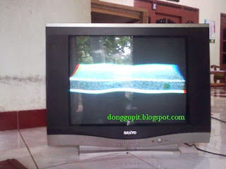 KERUSAKAN DEFLEXI PADA TV SANYO FLAT