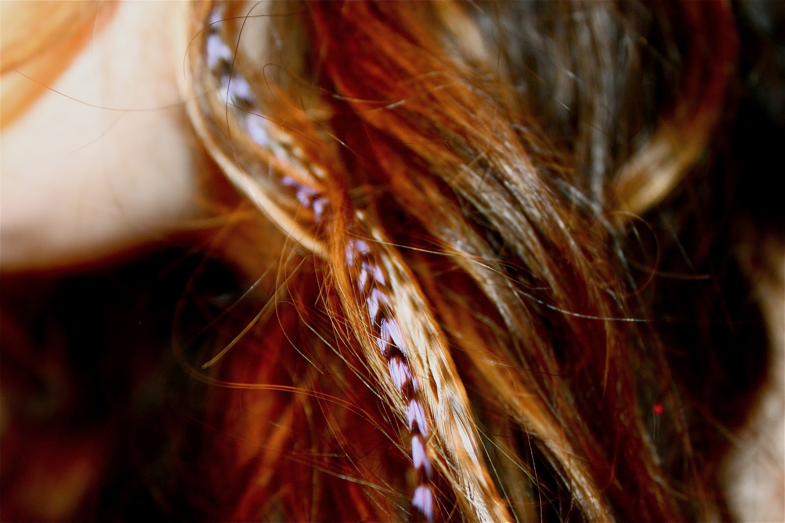 Micky J. Obsessed with Feather Extensions