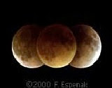 june 15 lunar eclipse; not visible from north america
