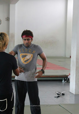 Surya Practising Martial Arts Exclusive