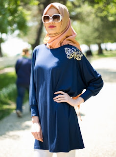 Busana muslim casual trendy modern terbaru pilihan wanita masa kini