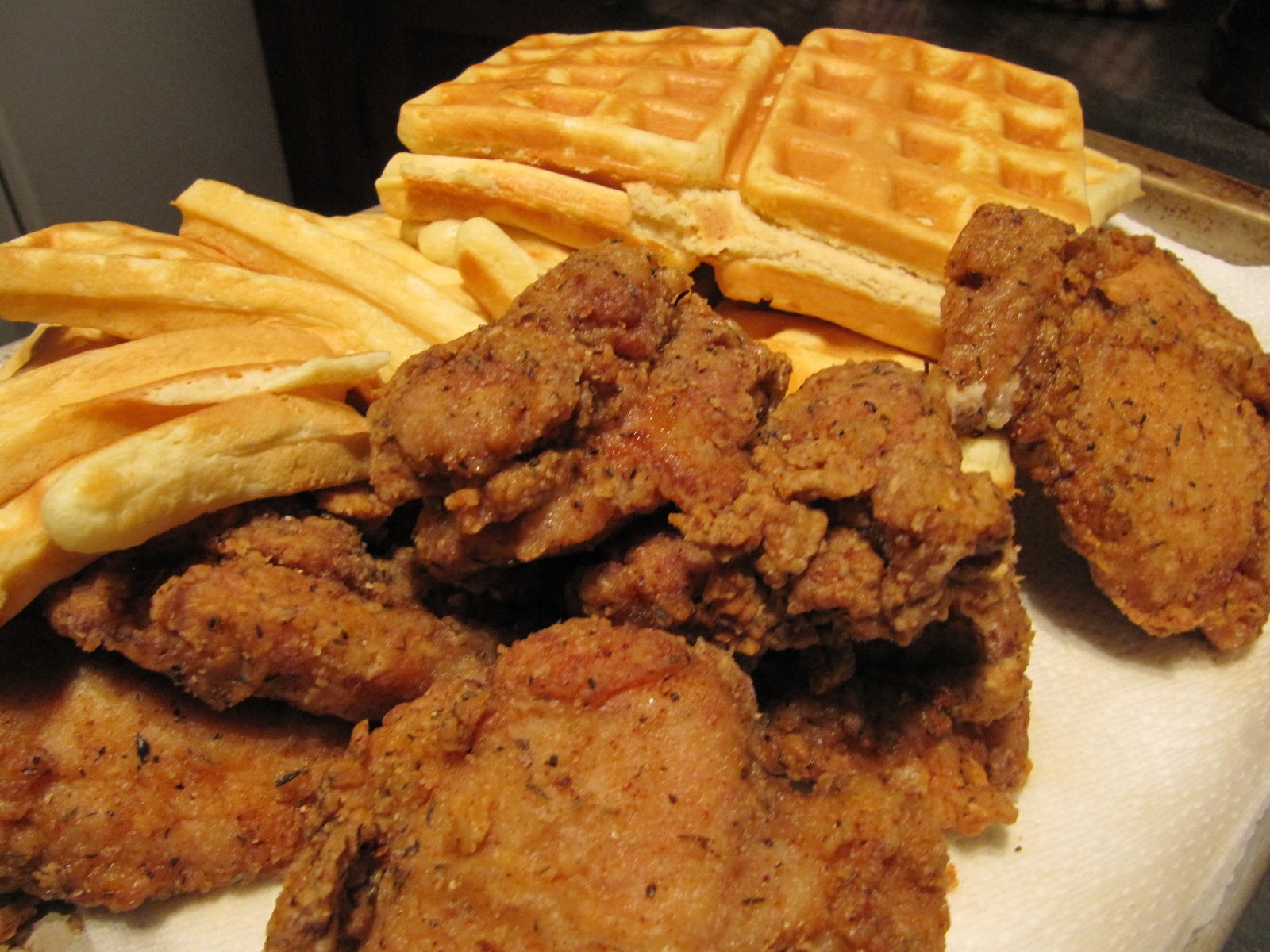 Mama Ozzy's Table Mama Ozzy's Chicken 'n' Waffles with Jalapeno