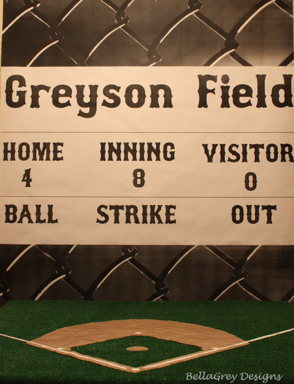 bellagrey designs baseball party