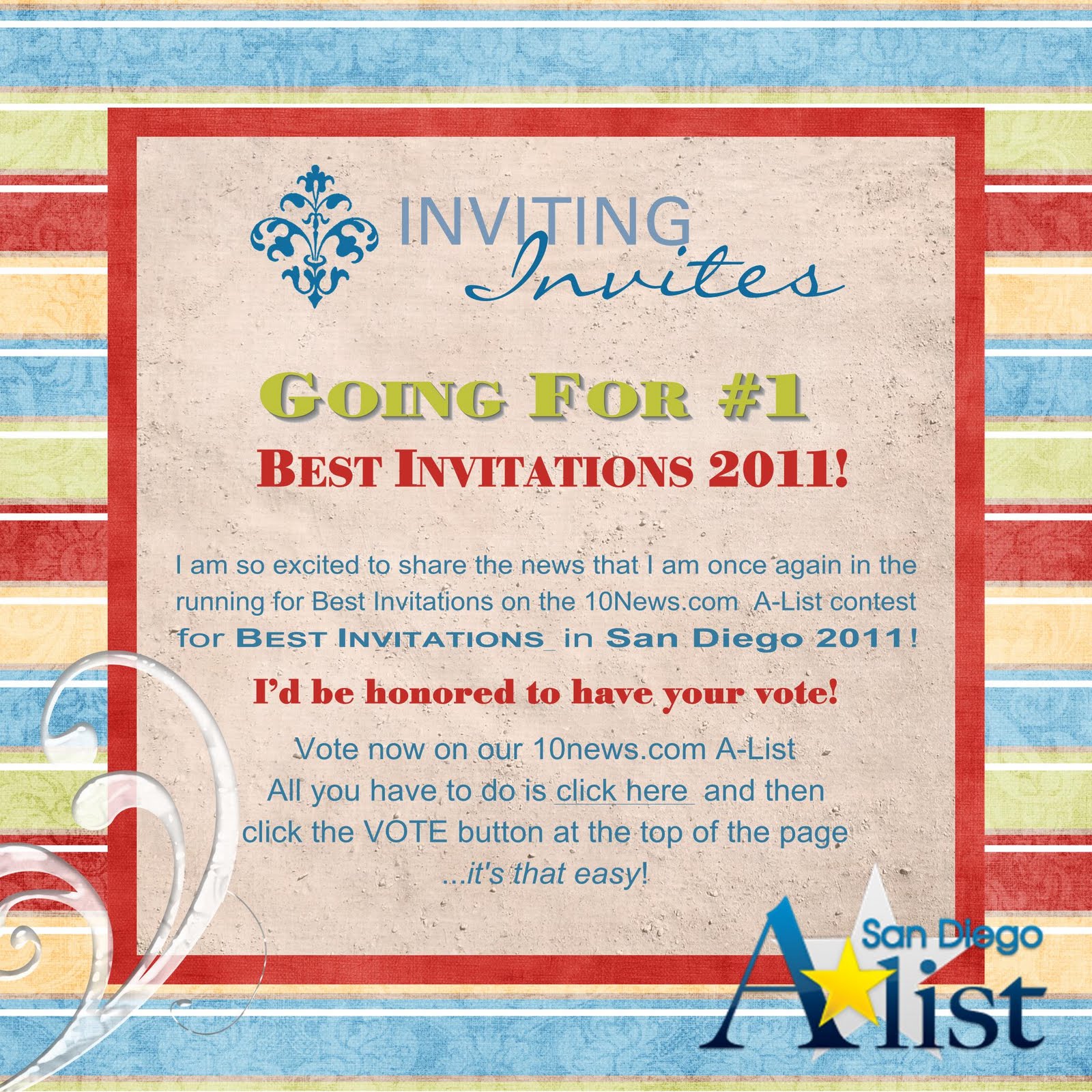 best invitations 2011 vote
