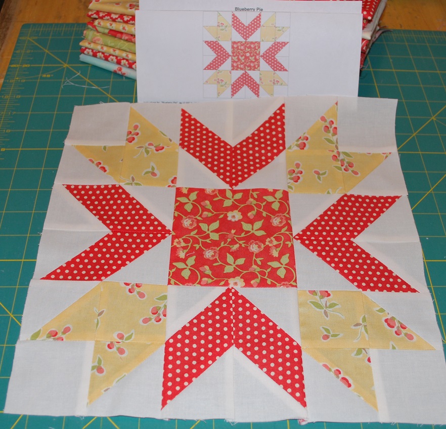 {Sisters and Quilters} APPLE PIE IN THE SKY QUILT ALONG BLOCK 10