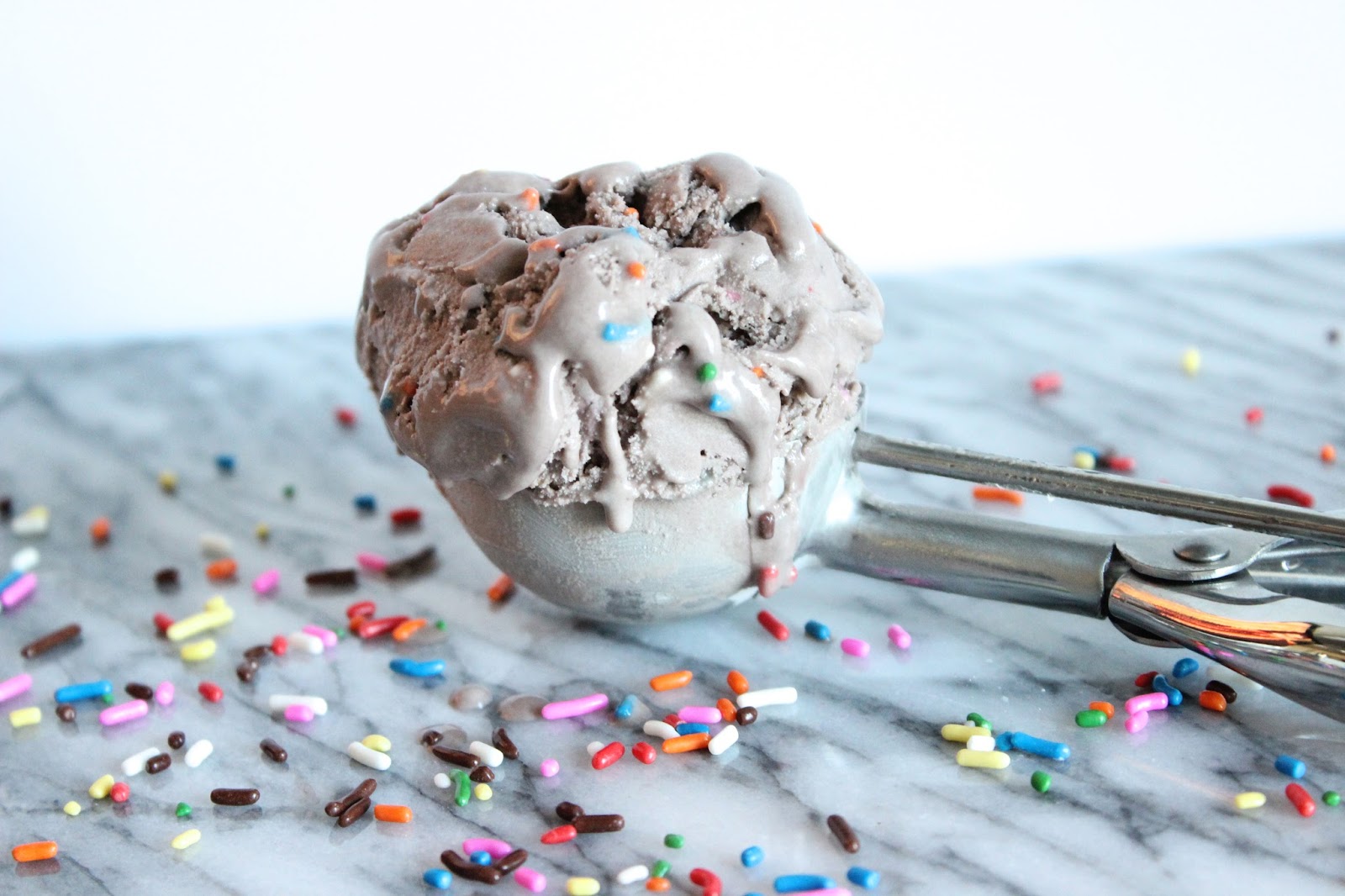 r u n s . o n . s u n d a e chocolate cake batter ice cream