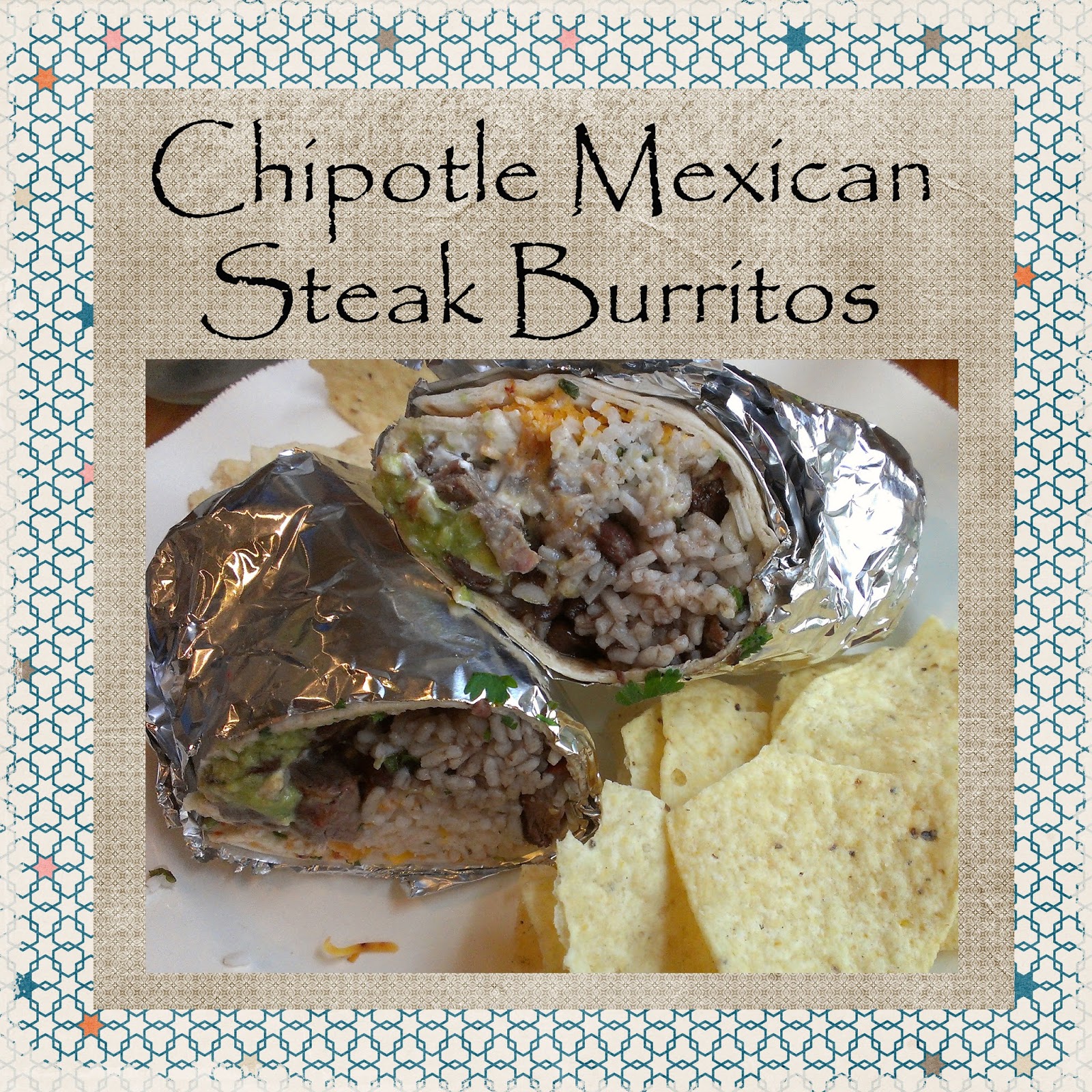 Gloriously Made Chipotle Mexican Steak Burritos