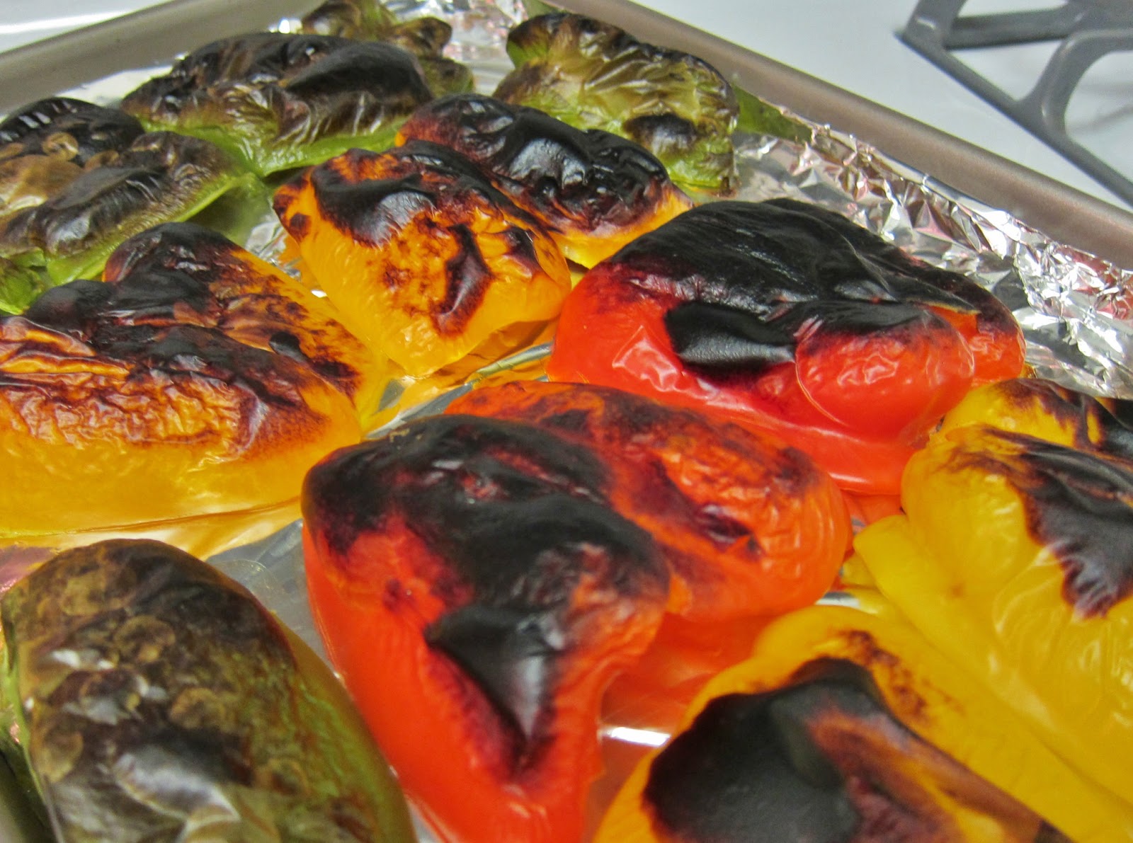 The Vegan Chronicle Roasted Bell Peppers