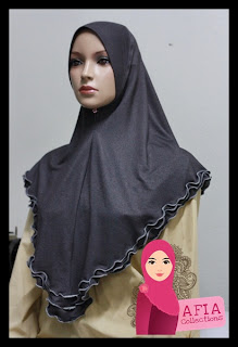 Koleksi Tudung DENIM --Custom Made Hijab & Scarf TEMPAHAN+TUDUNG+LABUH+DENIM+INNER+NECK017