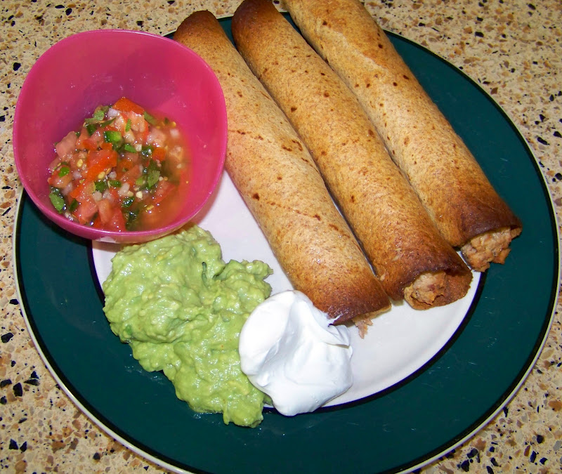 The Naptime Goddess Healthy frozen taquitos.....