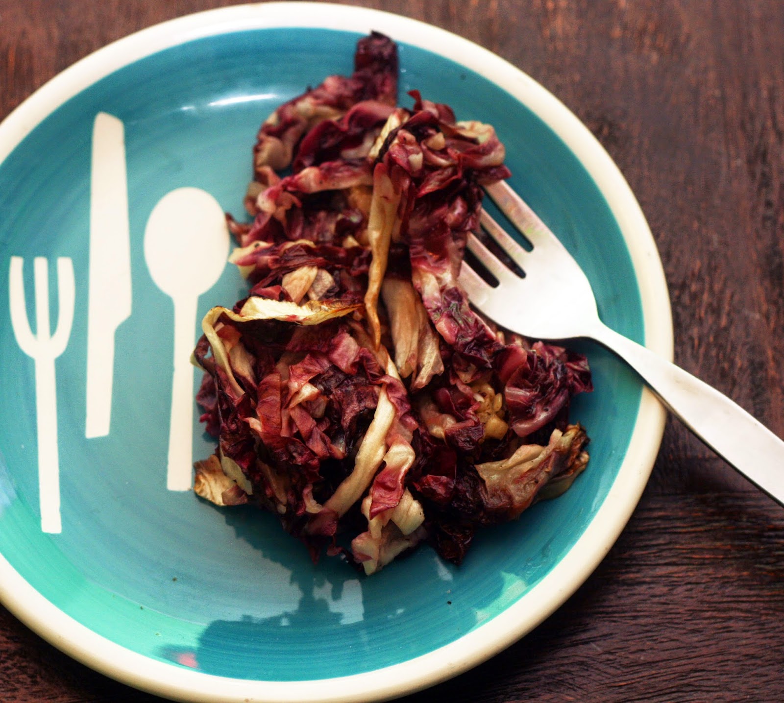 GarlicAnchovy Roasted Radicchio Coconut & Lime