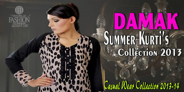 Damak Summer Kurti's Collection 2013