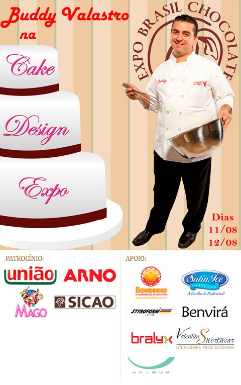 Mundo da Mony: Expo Brasil Chocolate e Cake Design Expo 2015