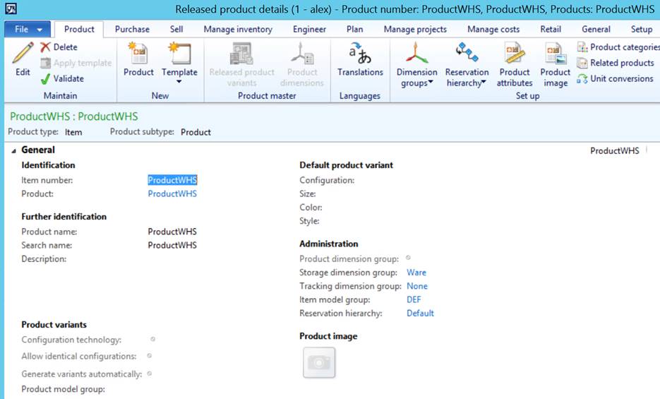 Dynamics AX 2012 Manufacturing Microsoft Dynamics AX 2012 R3 WMS