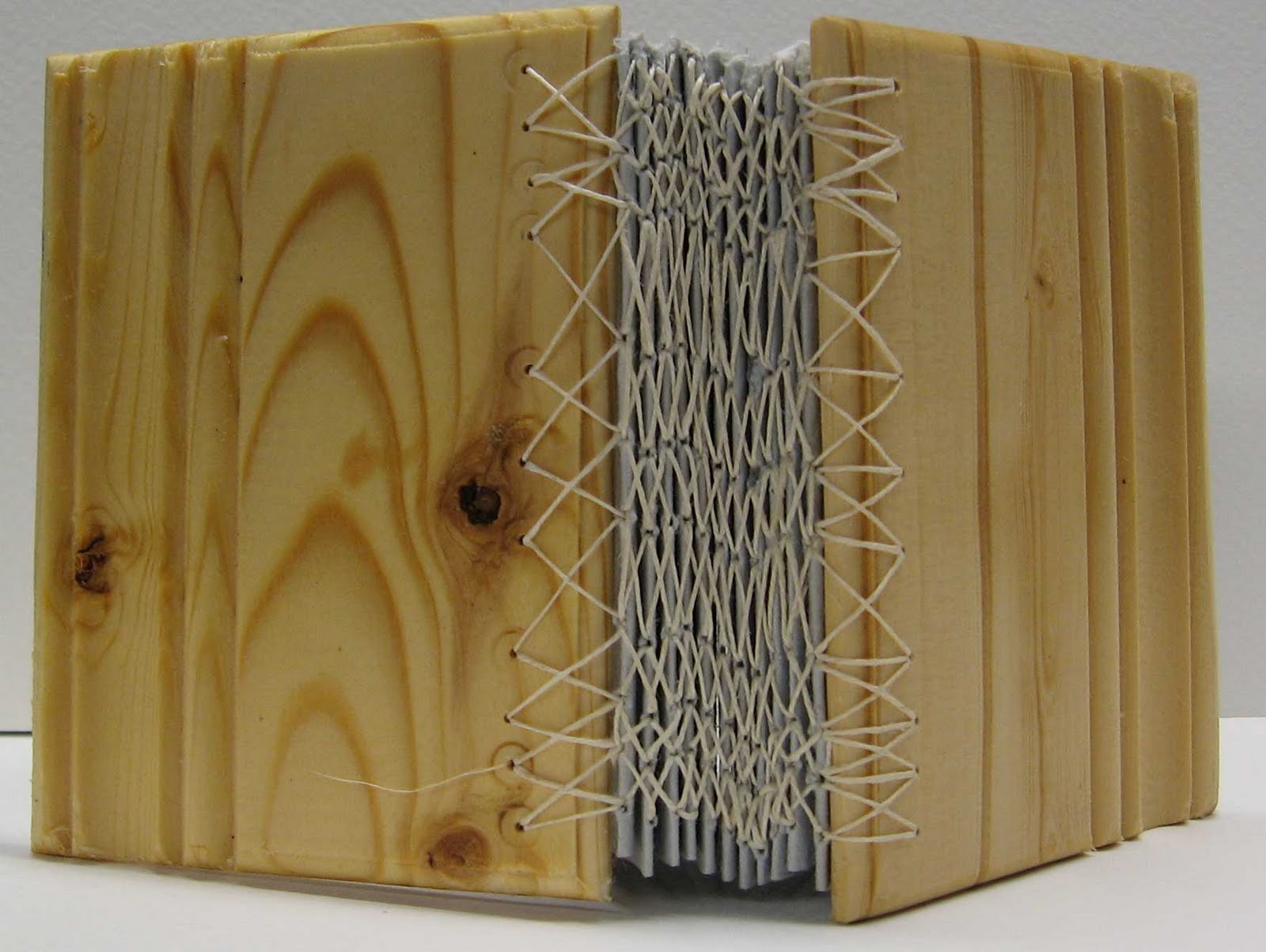 wood book cover