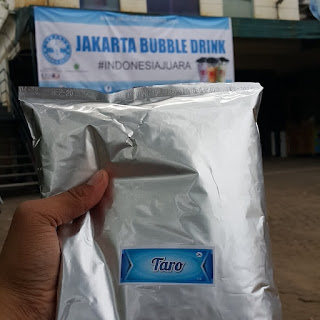 Contoh Kemasan Powder Minuman Jakarta Bubble Drink 2015