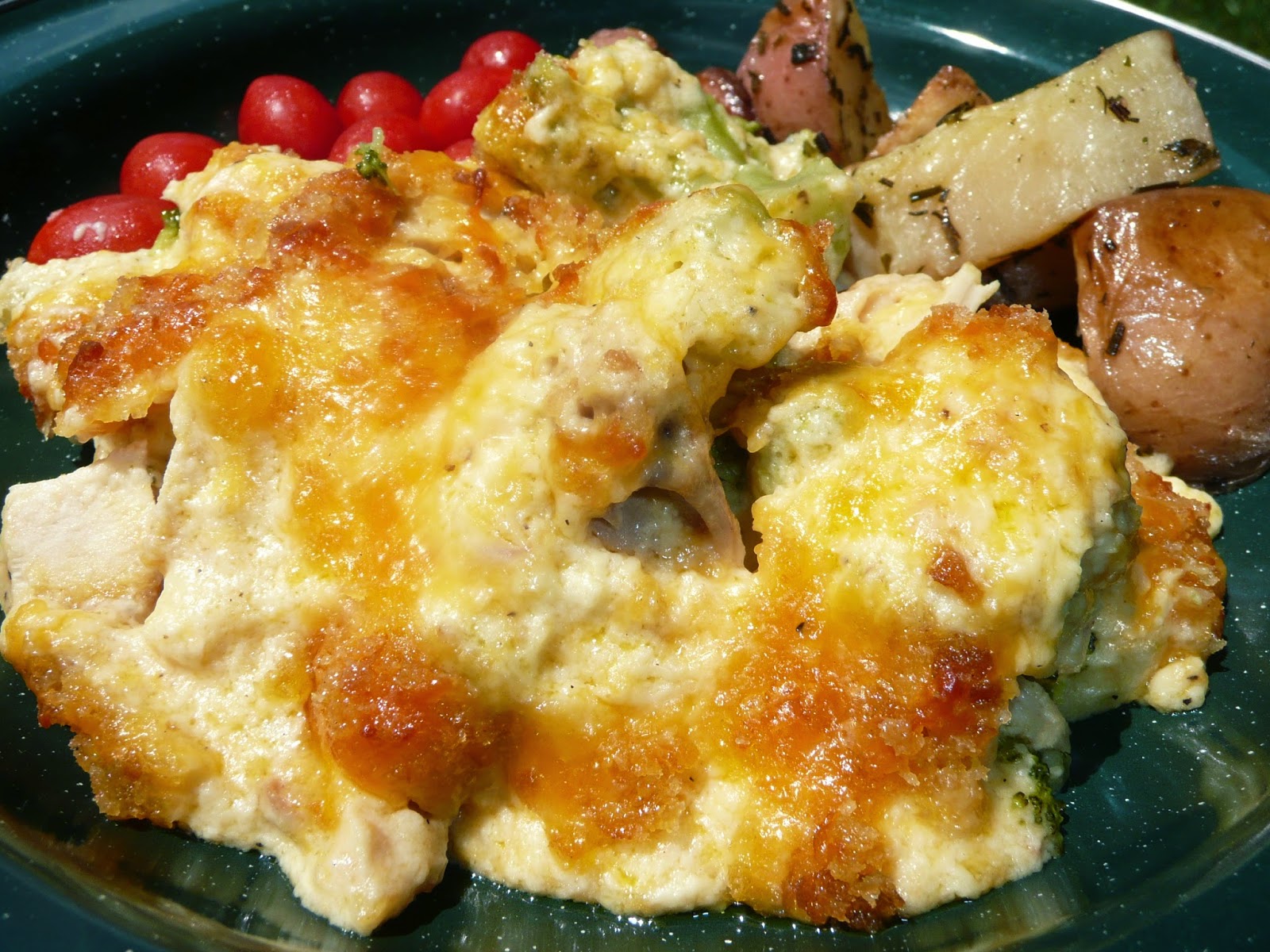 Everyday Dutch Oven Cheesy Chicken Casserole