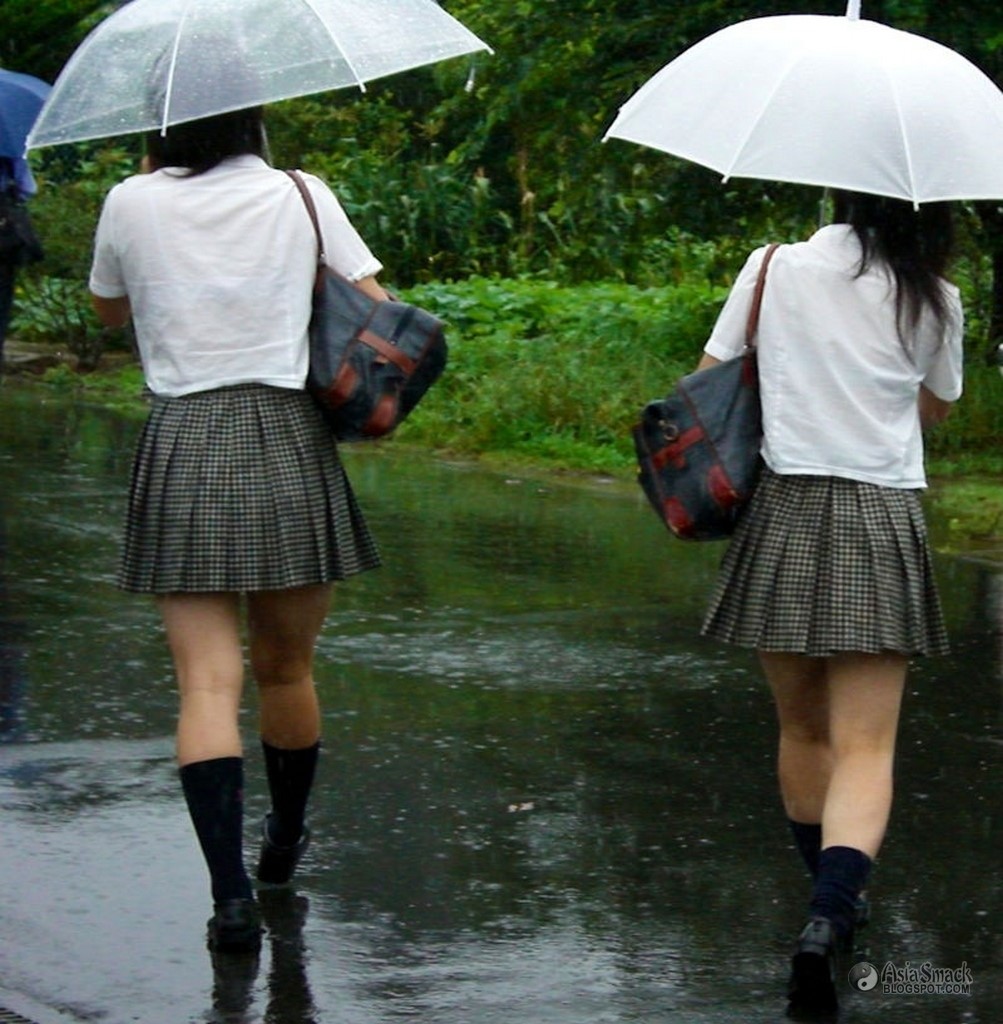 Japanese wet rain