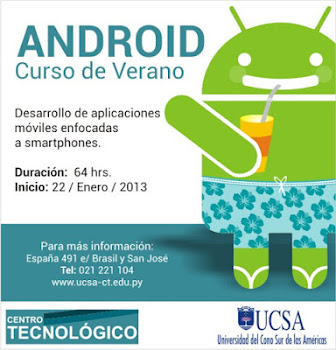Android - Curso de Verano