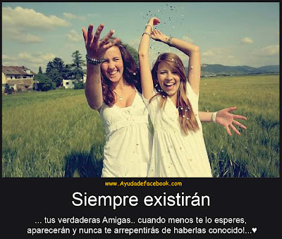 ... Verdaderas Amigas... cuando Menos Te lo Esperes, Aparecerán y Nunca