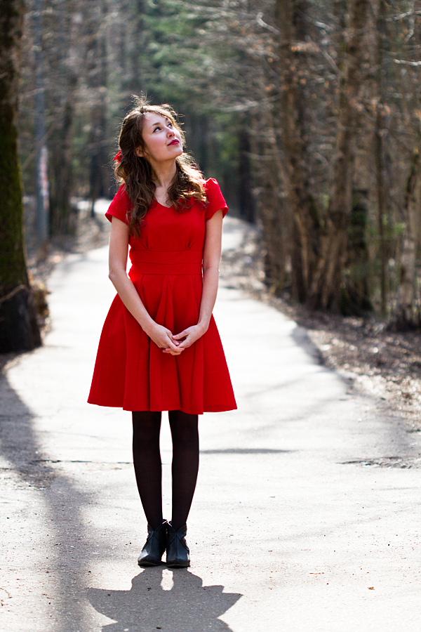 Блог Marina Sokalski (Марины Сокальски) : девушка в красном платье