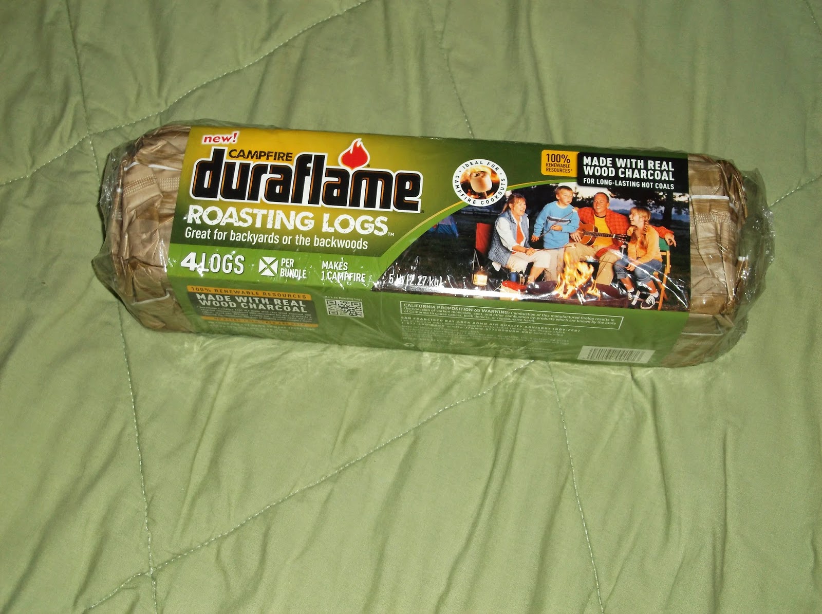Missys Product Reviews Duraflame Roasting Logs