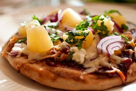 Cherry BBQ Pulled Pork Grilled Pizza Cherry BBQ Pulled Pork Grilled Pizza