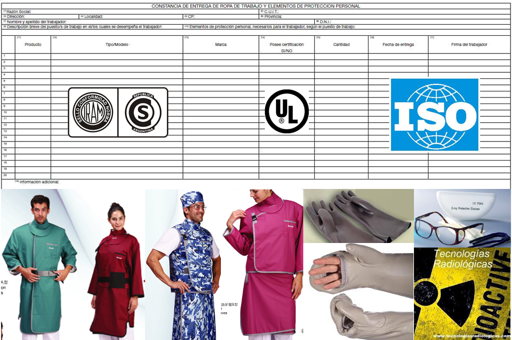 TECNOLOGÍAS RADIOLÓGICAS EQUIPO DE PROTECCIÓN PERSONAL (EPP) RES. SRT