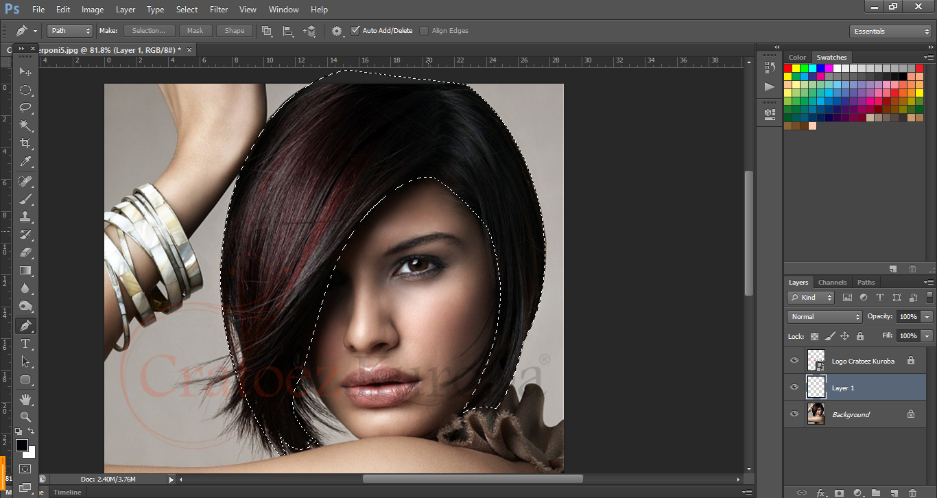 Tutorial Cara Warna Rambut Dengan Cepat BELAJAR EDIT BERSAMA