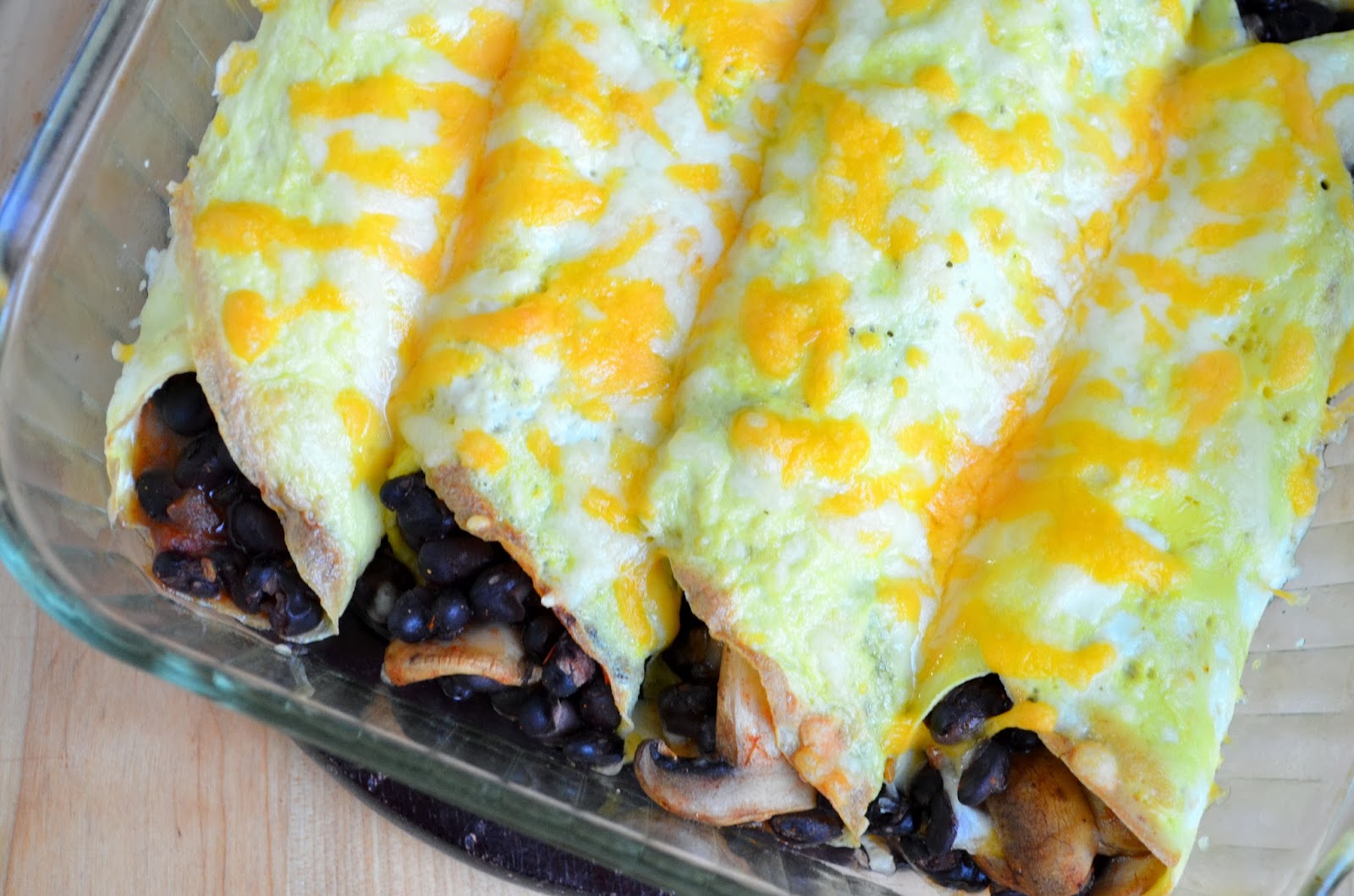 Black Bean Breakfast Enchiladas (GlutenFree) Searching for Dessert