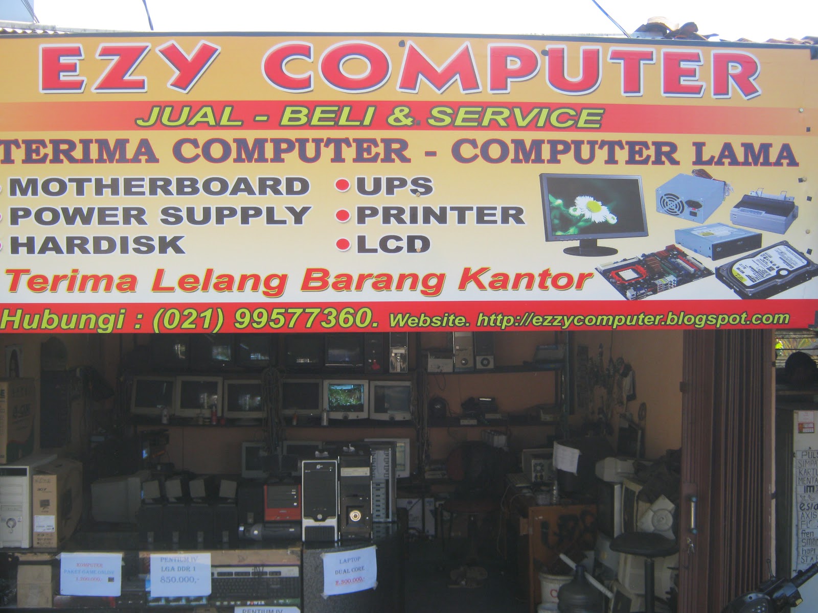 JUAL/ BELI KOMPUTER LAMA DAN BARANG BEKAS JAKARTA BARAT