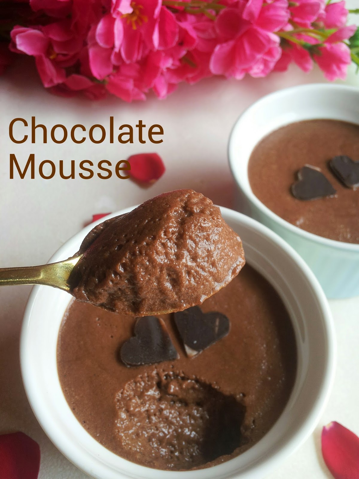 The Passionate Sisters Chocolate Mousse for 2 ( Without Cream and