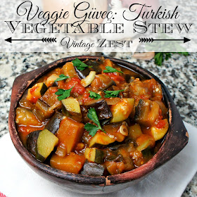 Veggie Güveç: Turkish Eggplant Stew #DinnerDone #CollectiveBias