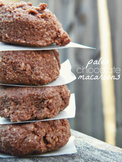 Almost Hail Merry Chocolate Macaroons