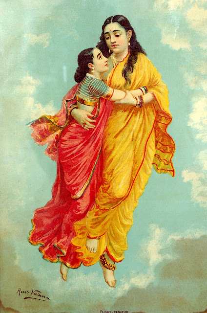 Raja RAVI VARMA's Paintings: Agaligai