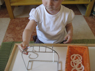 Churumbea: Ganchos de cortina en cadena