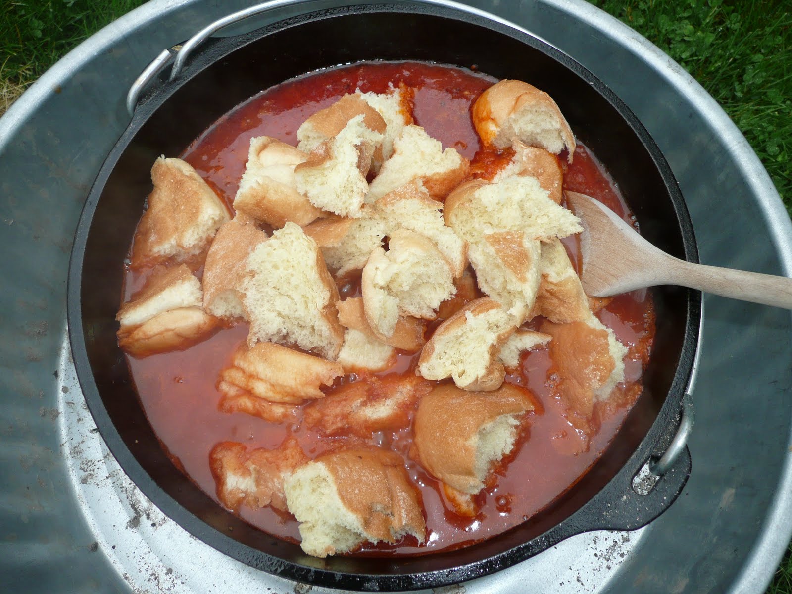 Everyday Dutch Oven 'Souper' Burger Soup