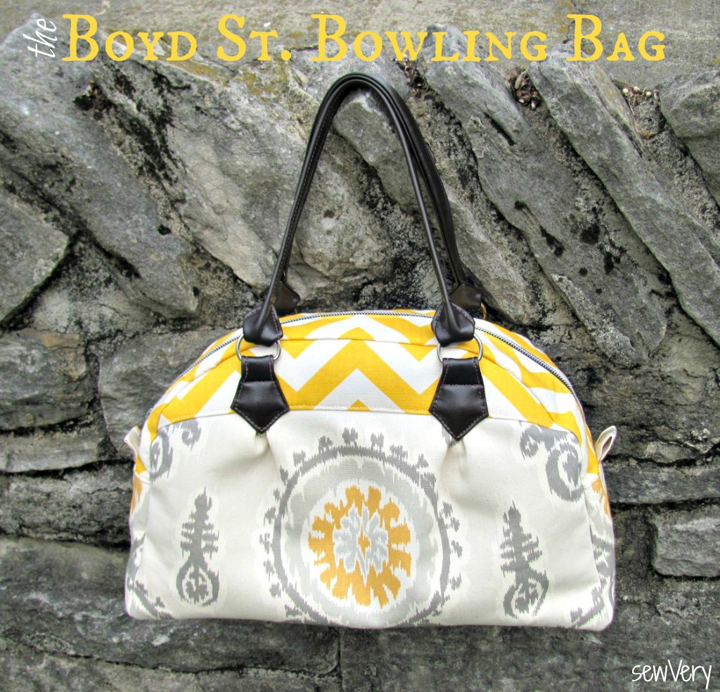 sewVery My Boyd St. Bowling Bag + Giveaway!