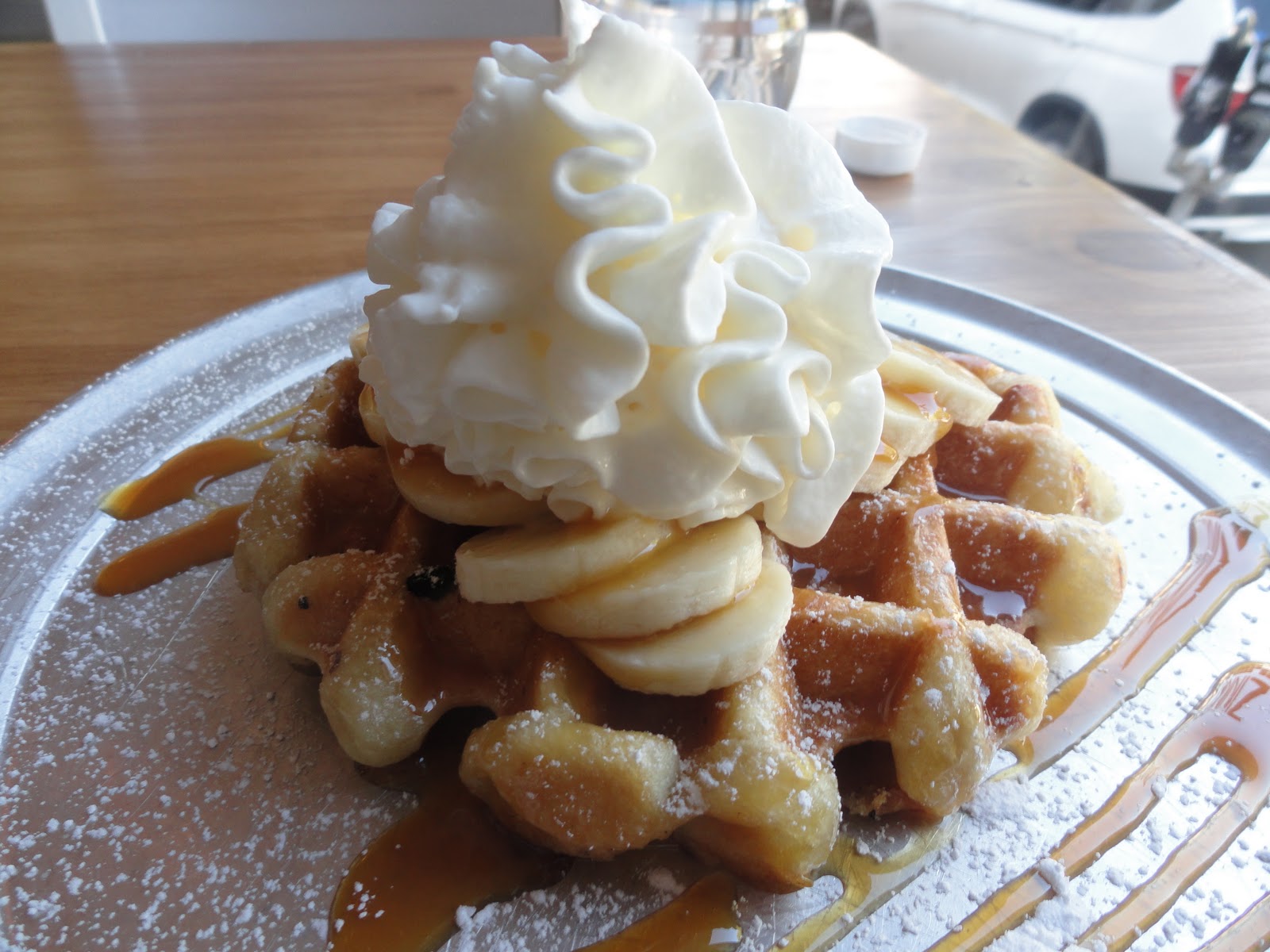 The Passionate Foodie Zinneken's Waffles in Harvard Square