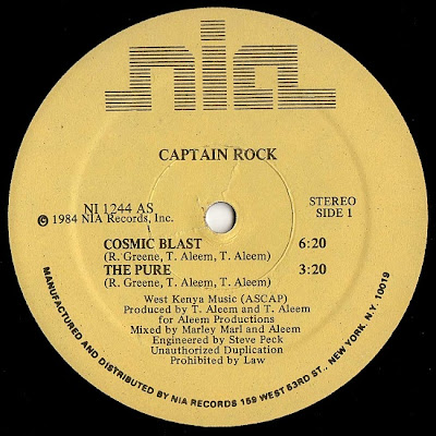 Captain Rock ‎– Cosmic Blast (VLS) (1984) (FLAC + 320 kbps)