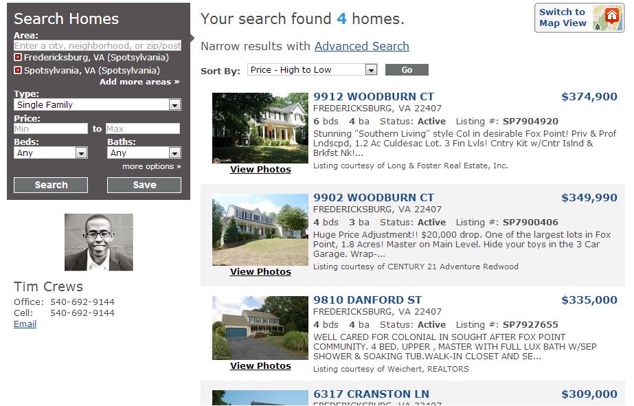 Search Fox Point Homes Fredericksburg Home For Sale The Crews Team