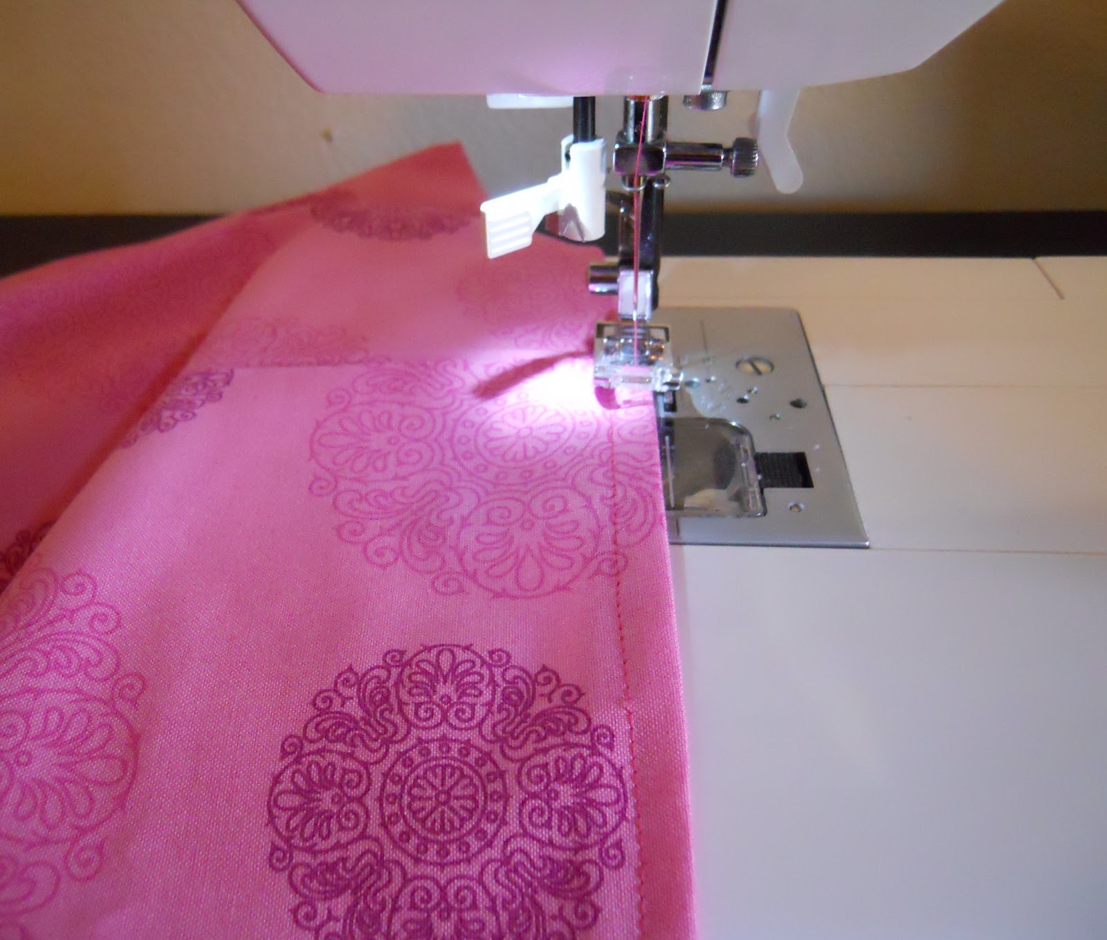 Corner Window Crafts Pillowcase w/Flap Tutorial