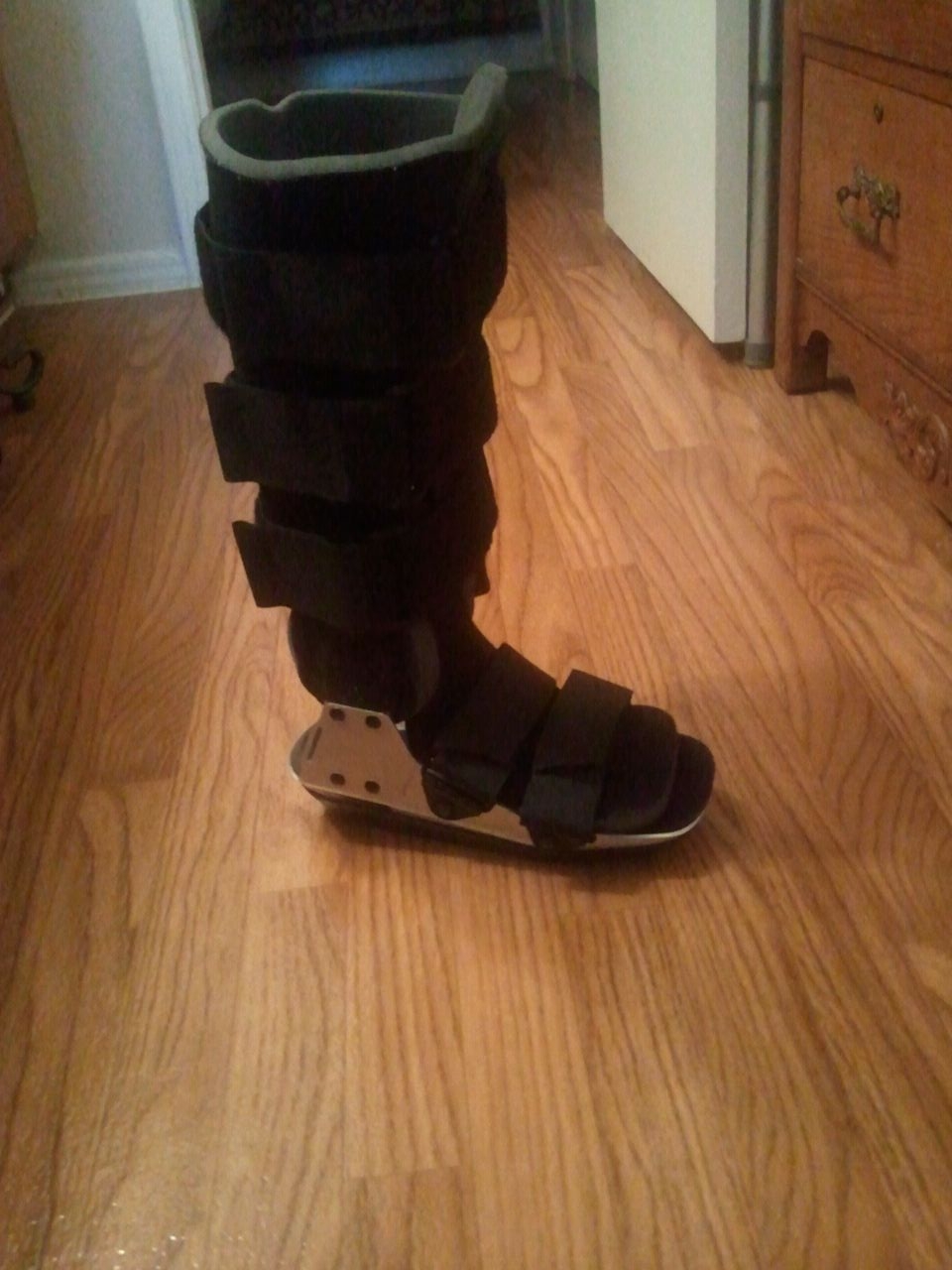 My Total Ankle Replacement Week Six Post op visit and PAIN!