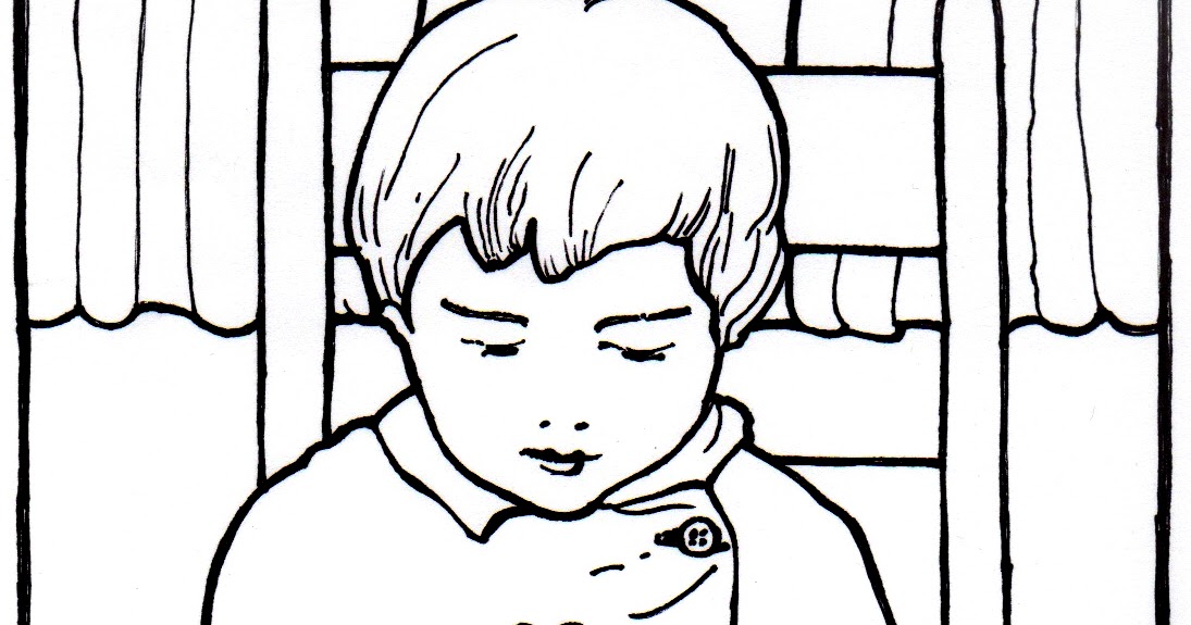 Pray Before Eating | Learn To Coloring